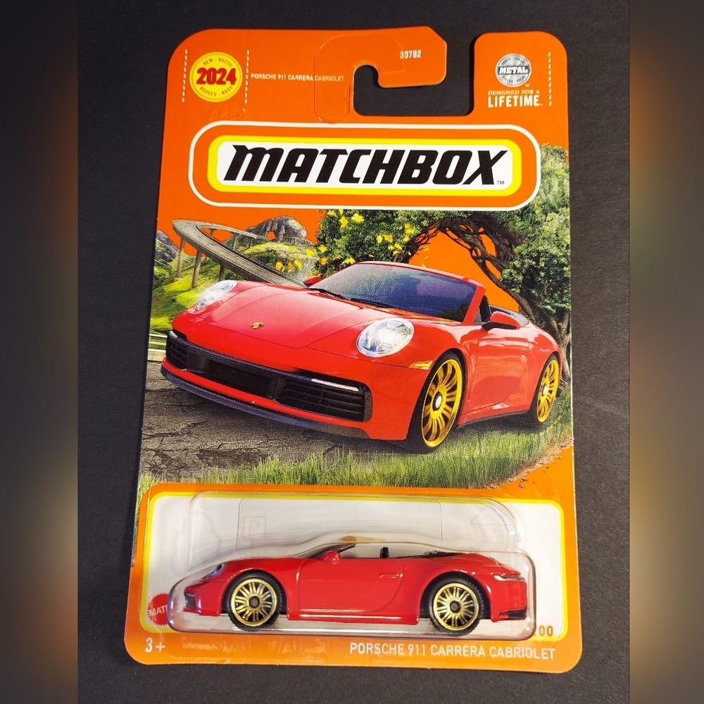 Porsche 911 Carrera Cabriolet Hotwheels